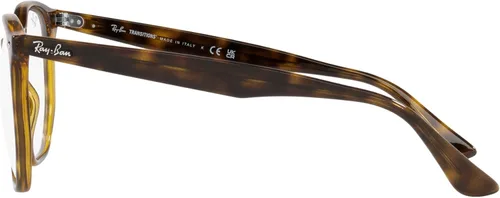 Vista 2 de Ray-Ban Unisex Sunglasses Beige Frame, Dark Brown Lenses, 54MM