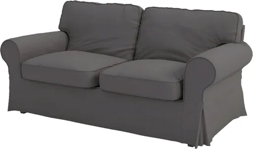 Vista 19 de Premium funda de repuesto de algodón pesado Ektorp para sofá de 3 asientos, compatible con funda de sofá de tres plazas IKEA Ektorp (Azul profundo)
