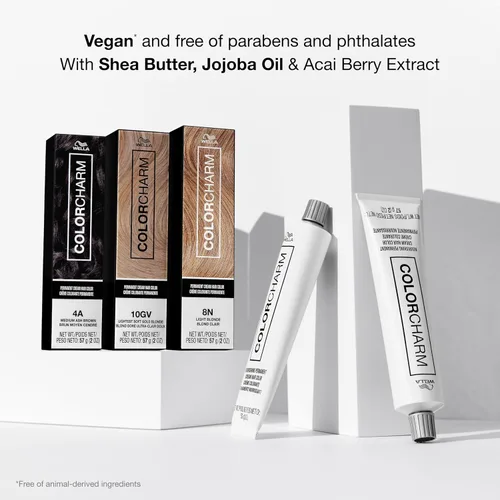 Vista 10 de COLORCHARM Permanent Cream Hair Dye Blonde Hair Color High Lift, Natural Warm Bronde, Golden Honey Tones 100% Gray Coverage Vegan, Free of