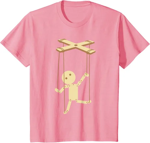 Vista 61 de Puppeteering - Camiseta de marionetas Ventrílocuo de tiriteros, Negro, S