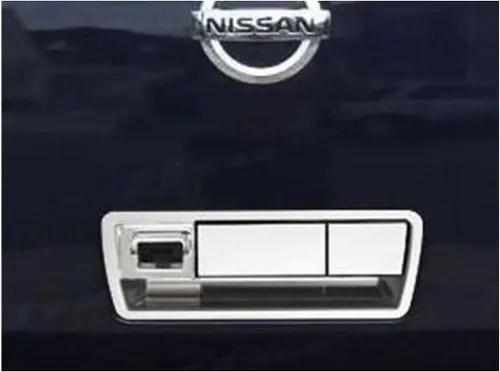 Vista 2 de QAA Es compatible con Nissan Armada 2004-2015 Kit de cubierta de plástico ABS cromado de 3 piezas, incluye acceso a cámara DH24526