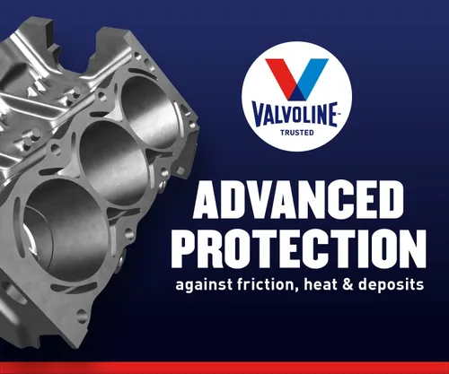 Vista 58 de Valvoline SynPower Full aceite sintético para motor, 1 Cuarto de galón, Ambar