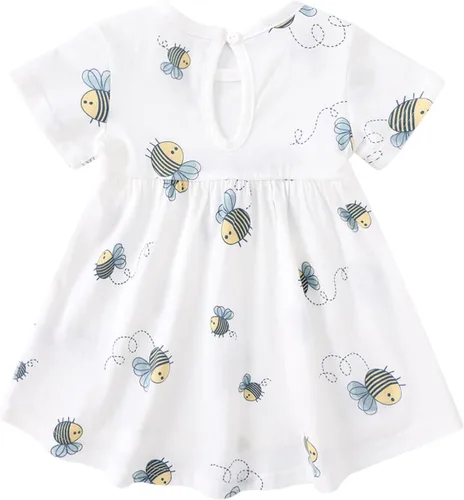 Vista 147 de pureborn Vestido de bebé niña 0-24 meses