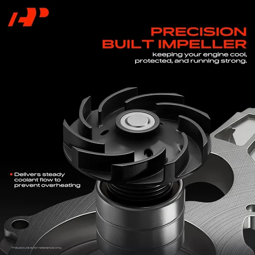 Vista 4 de A-Premium Bomba de agua compatible con Chevy Malibu 97-06, Lumina, Achieva y Buick Regal & Olds y Pontiac Grand Prix, Grand Am & Saturn y Cadillac