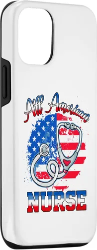 Vista 3 de Funda para iPhone 15 4 de julio con bandera de EE. UU
