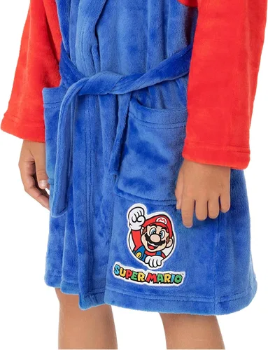Vista 4 de Super Mario Bata de baño para niños, niñas, niños, juego de personajes