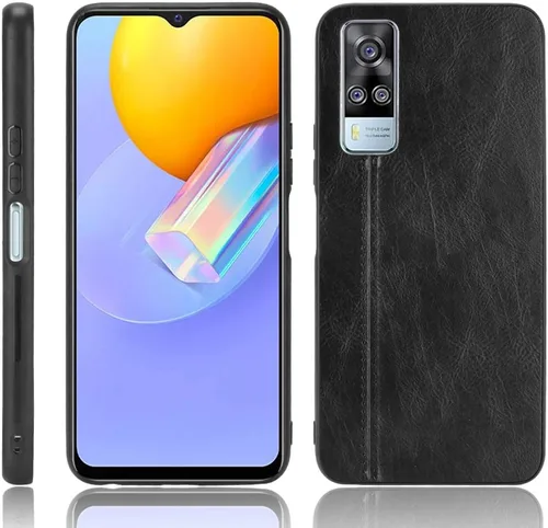 Vista 61 de Funda para Vivo iQOO Z1x 5G, funda para Vivo iQOO Z1x 5G Funda de piel sintética con funda 3 en 1, color azul