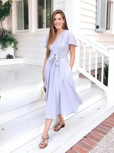 Vista 3 de SHIBEVER - Sandalias de plataforma para mujer, correa elástica en el tobillo y puntera abierta, elegantes, para mujer, para el verano