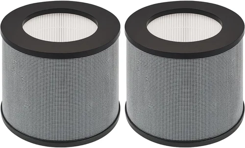 Vista 6 de Nispira TT-AP006 - Filtro de repuesto para purificador de aire TaoTronics 3 en 1, elimina el polvo de humo, compuestos orgánicos volátiles (COV), 1