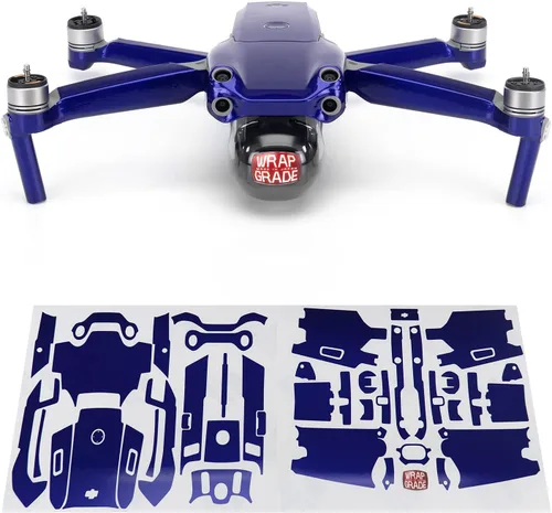 Vista 15 de Wrapgrade Unidad Principal Skin DJI Compatible con DJI Air 2S (AMRY GREEN)