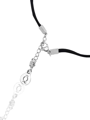 Vista 5 de Quan Jewelry Collar con colgante de flor de loto de yoga con símbolo Om, ideas de regalos de feliz cumpleaños para mamá, hija, mujeres con cita