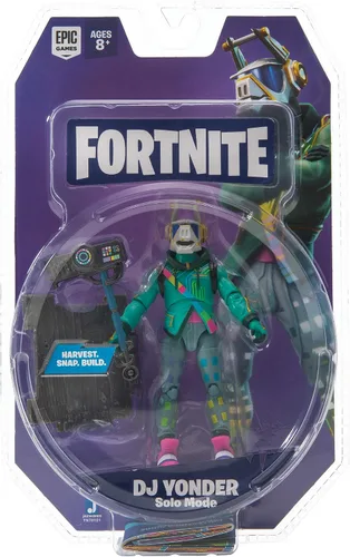 Vista 6 de Jazwares Fortnite Solo Mode Core Figure Pack, DJ Yonder, modelo: FNT0101