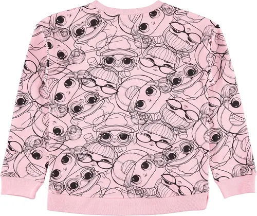 Vista 2 de LOL Surprise Sudadera para niñas suéter con estampado y bordado jumbo tallas 4-16