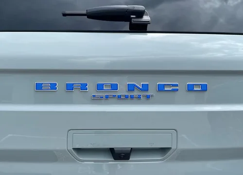 Vista 11 de Superposiciones de letras para portón elevador trasero, compatibles con Bronco Sport 2021-2026