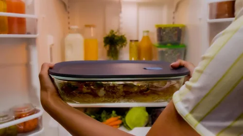 Vista 9 de Tupperware Voila Vidrio XL Rectangular para Almacenamiento de Alimentos – Cazuela Hermética, 3.2 qt / 3 L