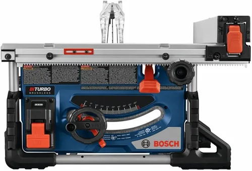 Vista 3 de BOSCH GTS18V-08N14 PROFACTOR™ Kit de sierra de mesa portátil de 18 V 8-1/4 pulgadas con (1) batería de alta potencia CORE18V® de 8 Ah