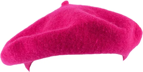 Vista 22 de Hat To Socks Boina francesa de mezcla de lana para hombre y mujer en colores lisos