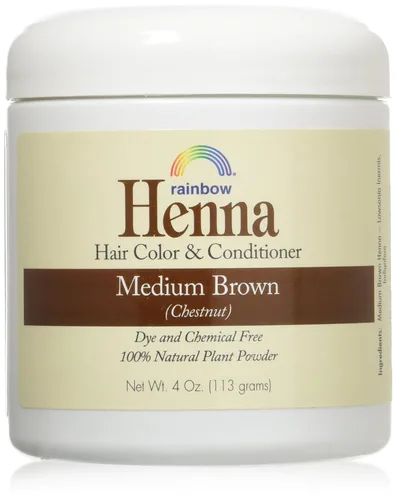 Vista 3 de RAINBOW RESEARCH Henna marrón oscuro - 4 oz.