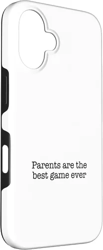 Vista 3 de iPhone 16 Parents are the best game ever Case
