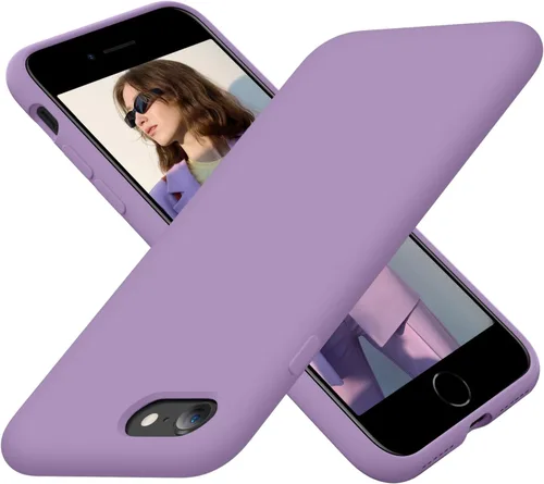 Vista 8 de Cordking Funda diseñada para iPhone SE 2022/2020, diseñada para iPhone 7 y 8, funda ultradelgada de silicona a prueba de golpes