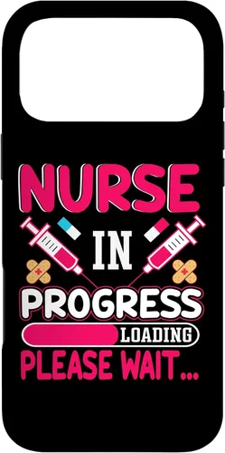 Vista 22 de Nurse is Loading Please Wait Case for iPhone 17