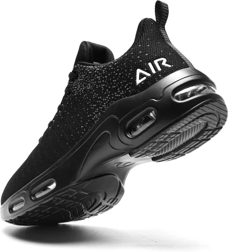 Vista 3 de GOOBON Tenis femeninas Air, zapatillas para tenis deportes entrenamiento gimnasio correr (tallas 5.5-10)