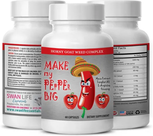Vista 2 de Las píldoras mejoradoras masculinas aumentan el tamaño - HACER MI PIMIENTA GRANDE - Ampliación natural masculina, maca, L-arginina, pastillas