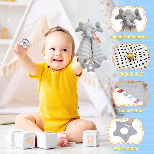 Vista 3 de Juego de cestas de regalo para bebé, 8 unidades, artículos esenciales para recién nacidos, cestas de regalo para recién nacidos, cestas de regalo