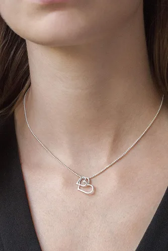 Vista 7 de Pulsera de la amistad de hilo rojo para mujer, pequeña plata de ley 925 con dije en forma de corazón abierto, cordón ajustable para tirar, hecho a