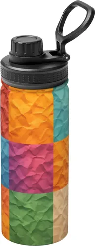 Vista 16 de Tiger and Sunflower Insulated Stainless Steel Kettle Print Funny Water Bottle Insulated Ideal for Sports and Travel