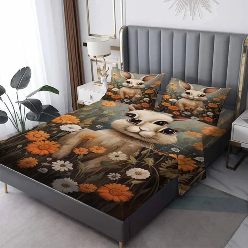 Vista 71 de Juego de sábanas tamaño individual con águila calva, sábanas de cama de águila, microfibra suave y bolsillo profundo y sábanas estampadas sin