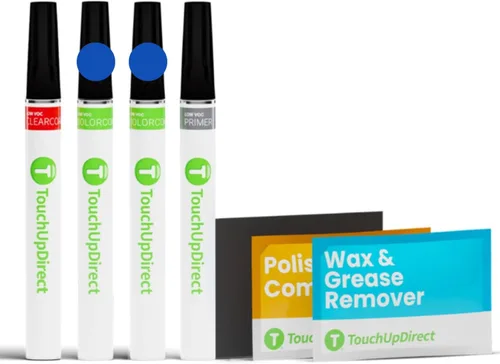 Vista 61 de TouchUpDirect RBG Azul Ártico Metálico Compatible con Pintura de Retoque Exact Match para Nissan, Kit Esencial en Aerosol