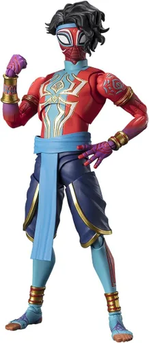 Vista 14 de TAMASHII NATIONS - Spider-Man: Across The Spider-Verse - Figura de acción Araña Escarlata