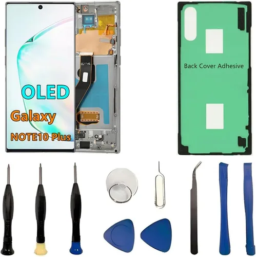 Vista 5 de OLED Galaxy NOTE10 Plus - Pantalla LCD de repuesto para Samsung Galaxy NOTE10 Plus 5G, digitalizador de pantalla táctil N975U N975U1 compatible