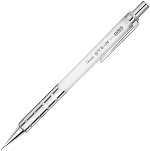 Vista 2 de Pentel Lápiz mecánico Ain, 0.012 in, rosa transparente (P313-CP)