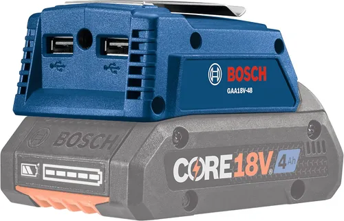 Vista 5 de Bosch GAA18V-48N 18V USB Adaptador de Potencia Portátil