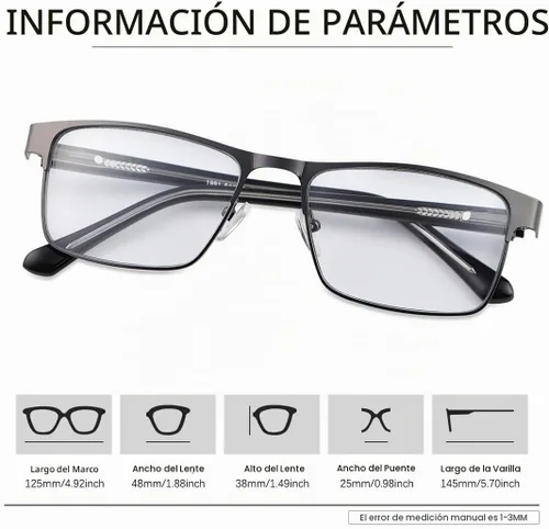 Vista 4 de MIRYEA Gafas de sol fotocromáticas para miopía a distancia, lentes de sol de transición para hombres y mujeres, gafas de miopía retro, ligeras