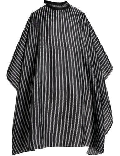 Vista 11 de Capa profesional Borogo para corte de pelo con cierre de presión ajustable, capa para barbero de salón, capa impermeable para peluquería de salón, A
