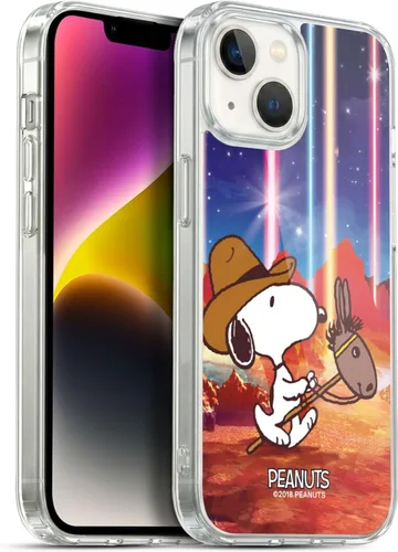 Vista 93 de Head Case Designs Funda de gel con licencia oficial de Peanuts Nebula Cactus Needles Snoopy Space Cowboy [protección de grado militar] compatible