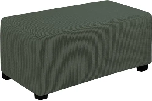 Vista 149 de Easy-Going Funda Elástica para Otomana Taburete de Almacenamiento Plegable Protector de Muebles Funda Rectangular Suave con Parte Inferior Elástica