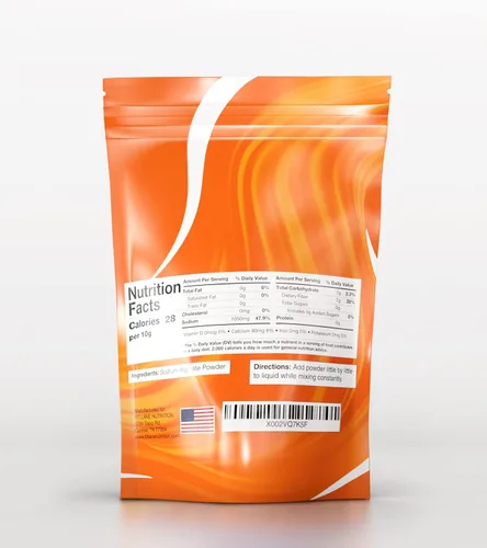 Vista 6 de Polvo de alginato de sodio 16 oz, ingrediente a granel de grado alimenticio para espesar Premium Molecular Gastronomy Component – Non-GMO & Vegan