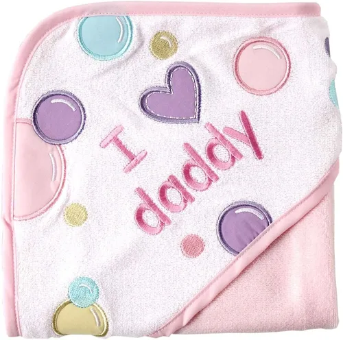 Vista 7 de Luvable Friends Toalla y toallita unisex con capucha para bebé, ballena azul, talla única (paquete de 2)