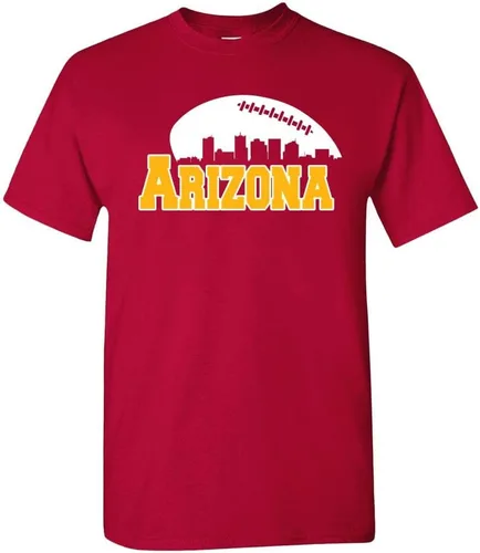 Vista 8 de Xtreme Apparrel City Skyline - Camiseta de hombre para los aficionados al fútbol americano Pittsburgh - Camisa negra