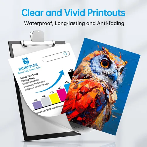 Vista 4 de Paquete de 17 cartuchos de tinta 564XL para HP 564 XL 564, compatible con impresoras HP Photosmart 7525 7520 5520 6520 6520 DeskJet 3520 Officejet