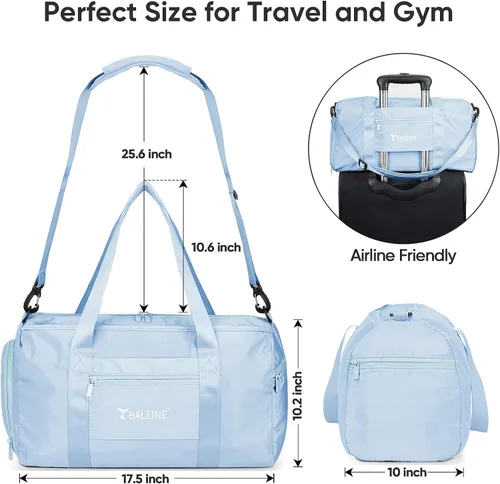 Vista 8 de Bolsa de gimnasio+bolsa de viaje