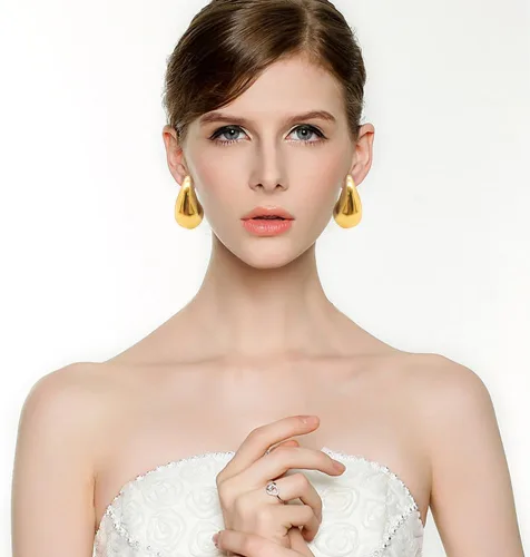 Vista 6 de Pendientes de moda para mujeres y niñas