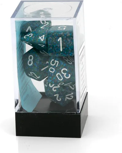 Vista 3 de Chessex CHX25316 Juego de mar moteado en dados