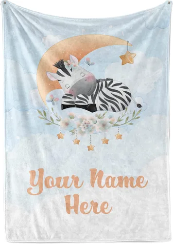 Vista 9 de Mantas de bebé personalizadas con nombre Manta de oso personalizada para bebés niñas y niños Manta unisex de forro polar suave y cálida Minky