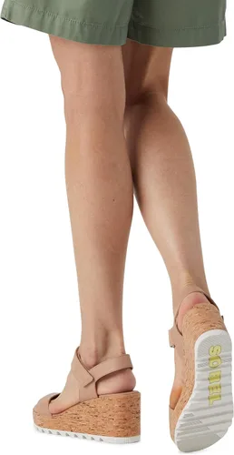 Vista 5 de Sorel Sandalias Cameron de cuña para mujer