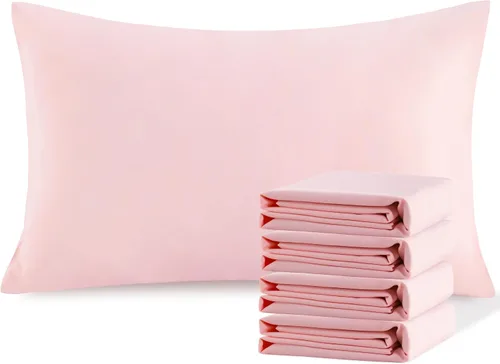 Vista 87 de NTBAY Juego de fundas de almohada estándar, paquete de 2 fundas de almohada de microfibra cepillada de 20 x 26 pulgadas, suaves, sin arrugas Aqua